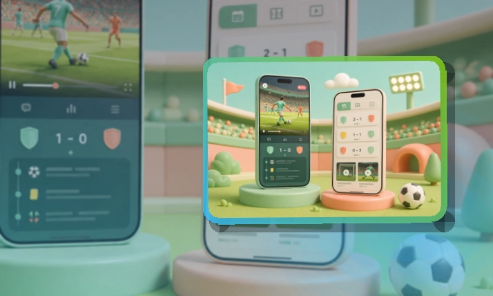 爱游戏 App核心亮点，赛程比分更好找 页面展示
